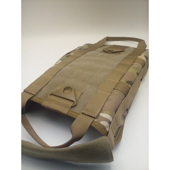 Tactical Vest Nylon Front Clip Dog Harness Khaki/Camo size Small - Picture 3 of 6